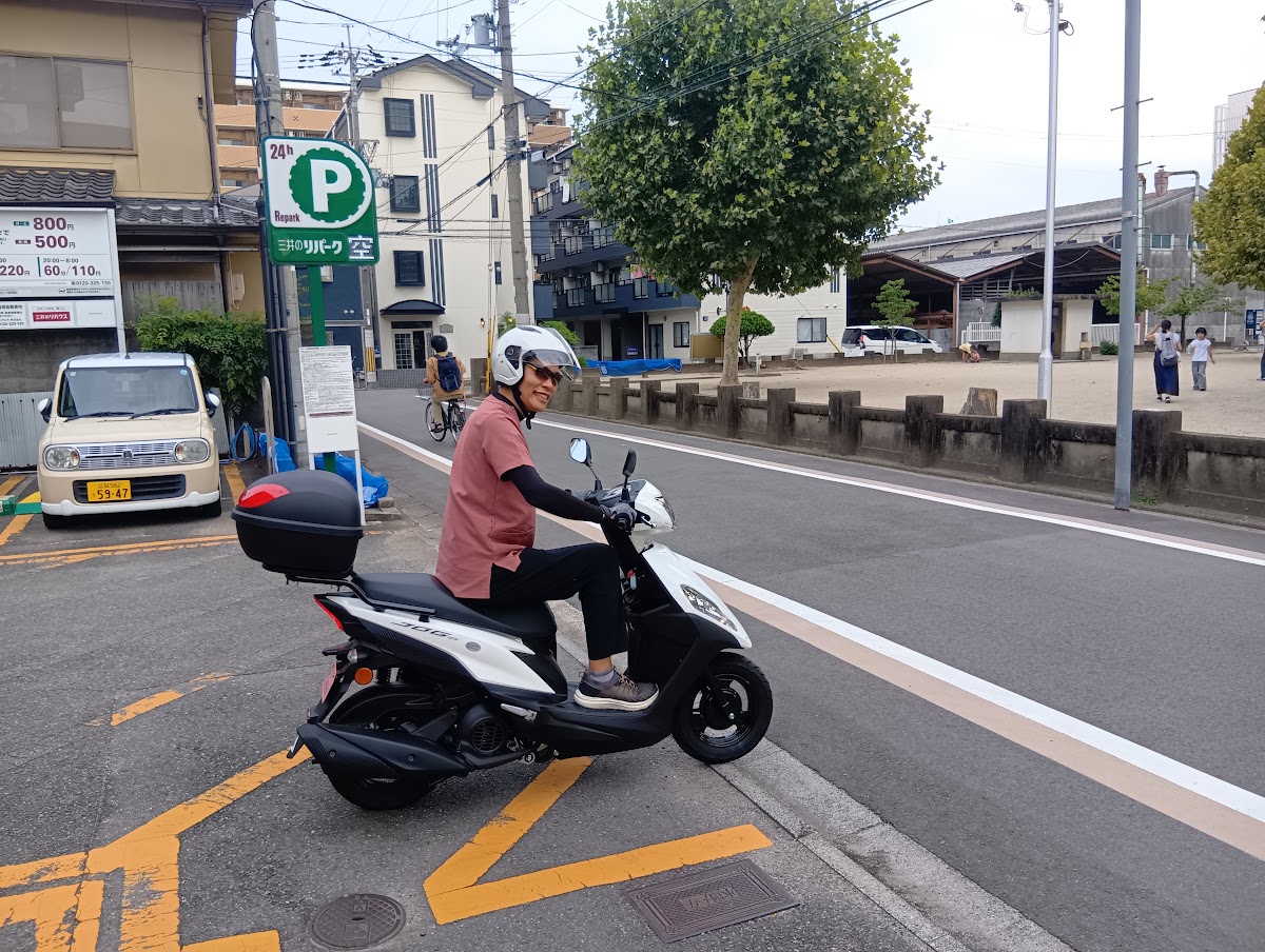 午後の移動の様子